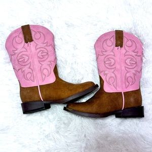 Girls Roper cowboy boots size 11